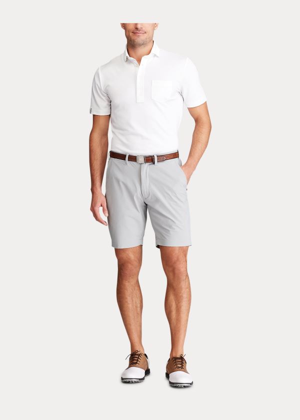 Men's Ralph Lauren Tailored Fit Stretch Shorts | 826430CQY